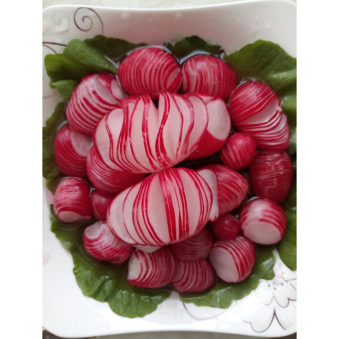 糖醋蓑衣樱桃萝卜