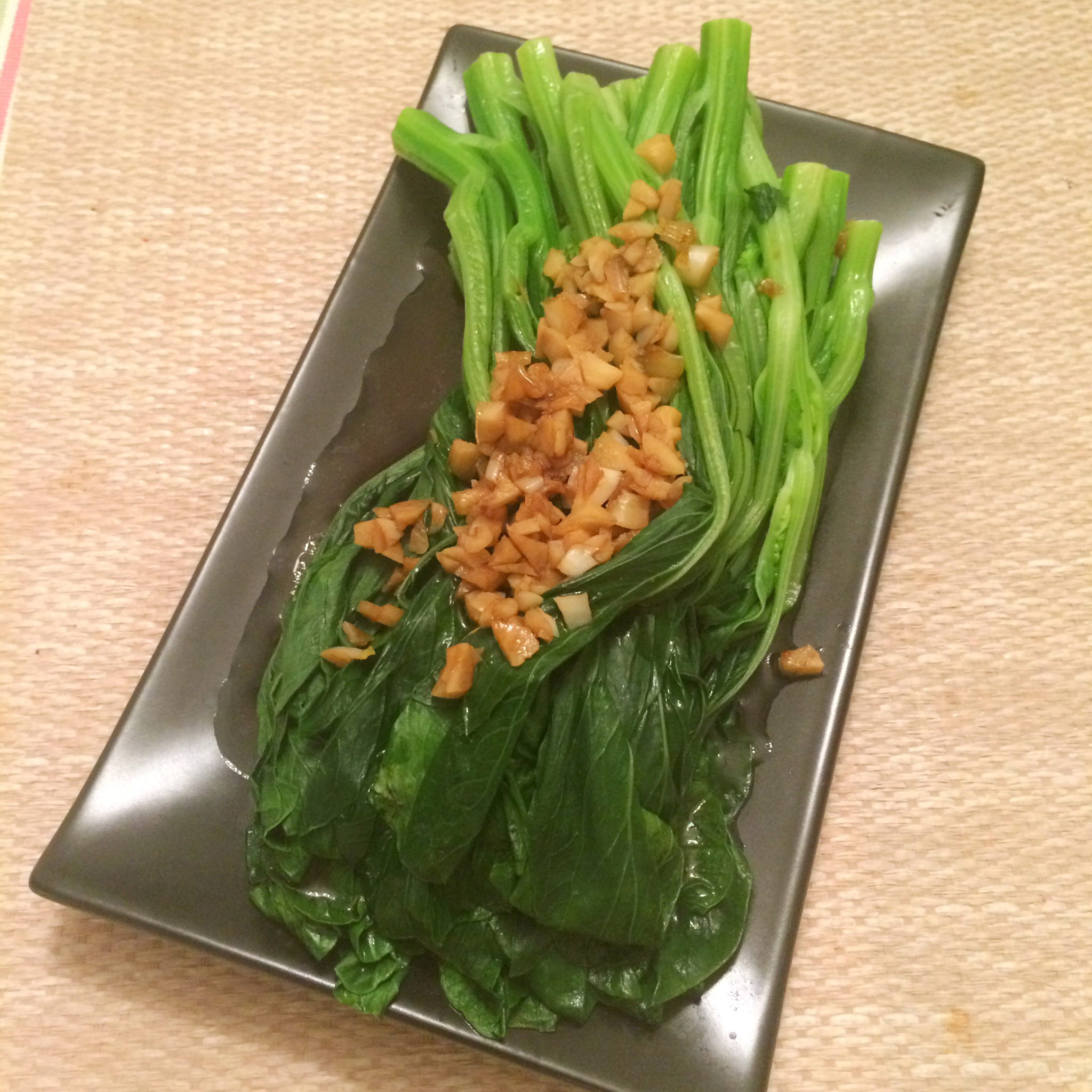 白灼菜心