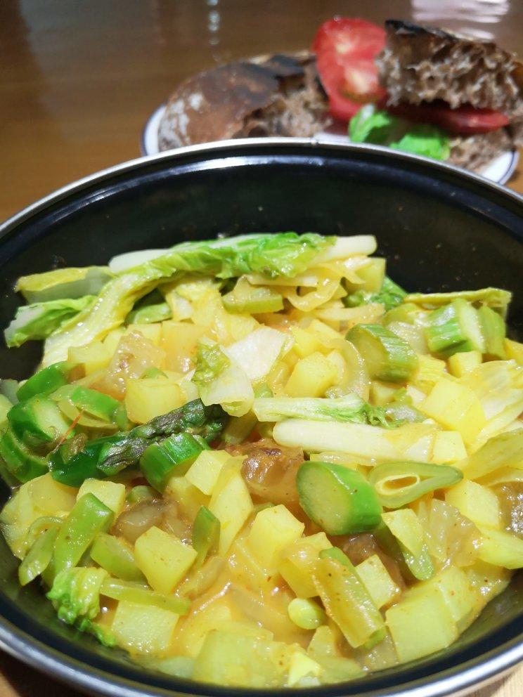 芋砸被注册啦做的自制咖喱酱