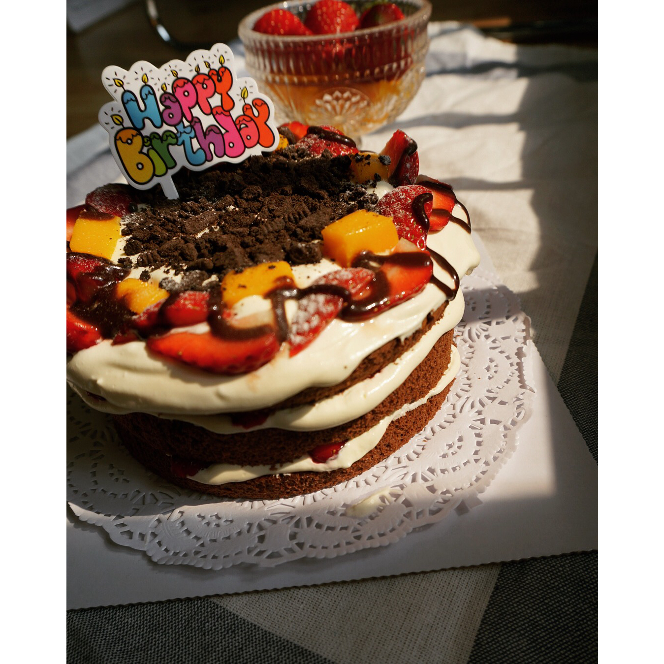 果子学校可可戚风