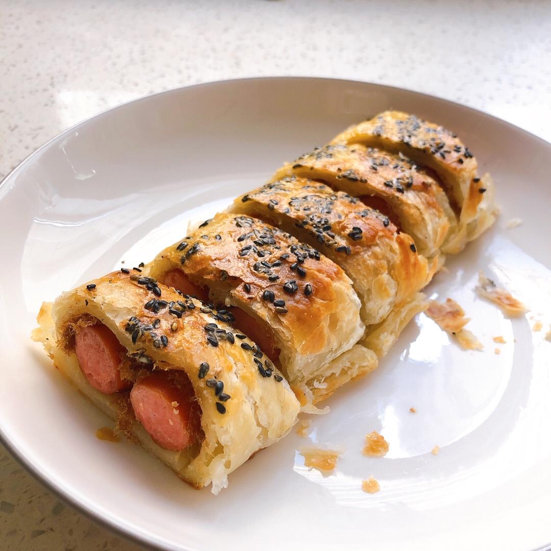 香酥火腿肉松卷