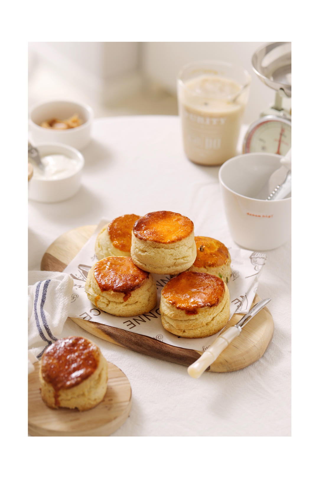 超蓬松阿华田柠檬司康（你怎么那么好吃）