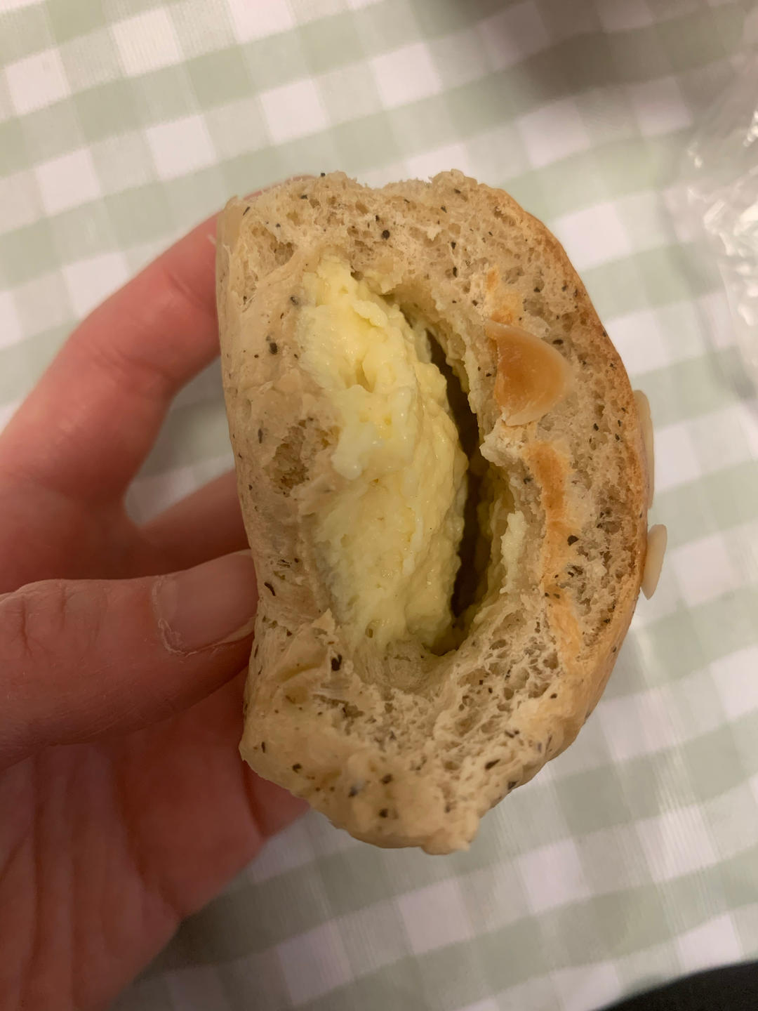 奶油芝士甜面包