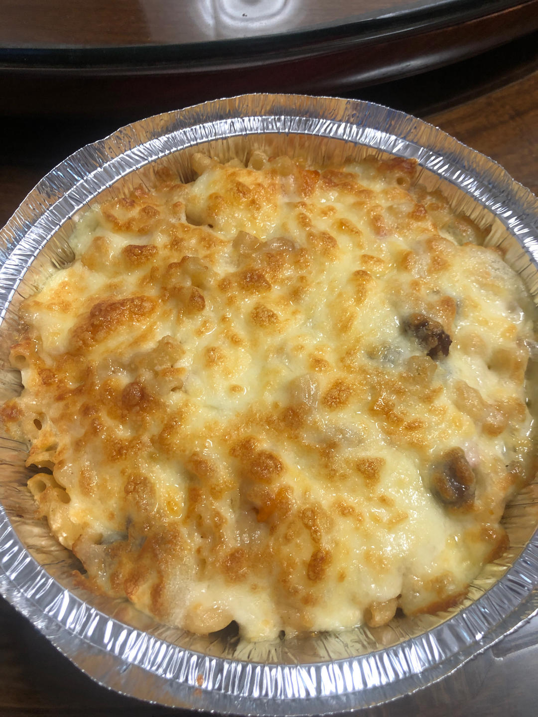 焗通心粉（baked pasta)