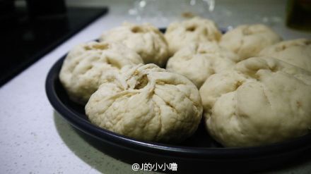 西葫芦鸡蛋素馅包子