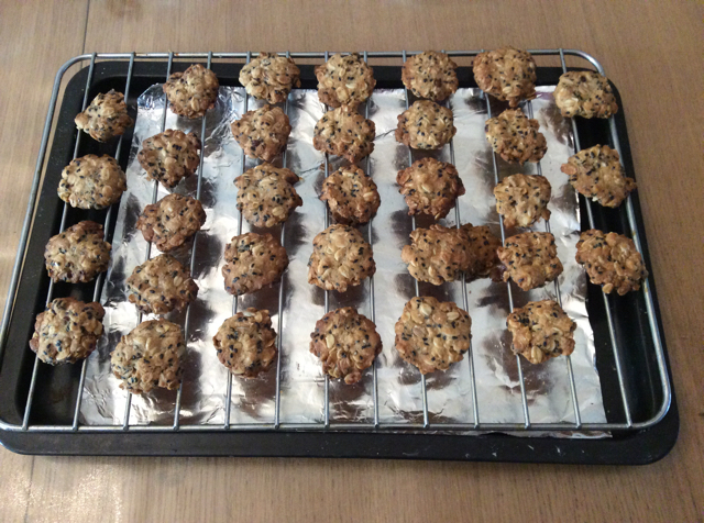 黑芝麻燕麦高纤饼干（无添加，另含植物油减脂配方）