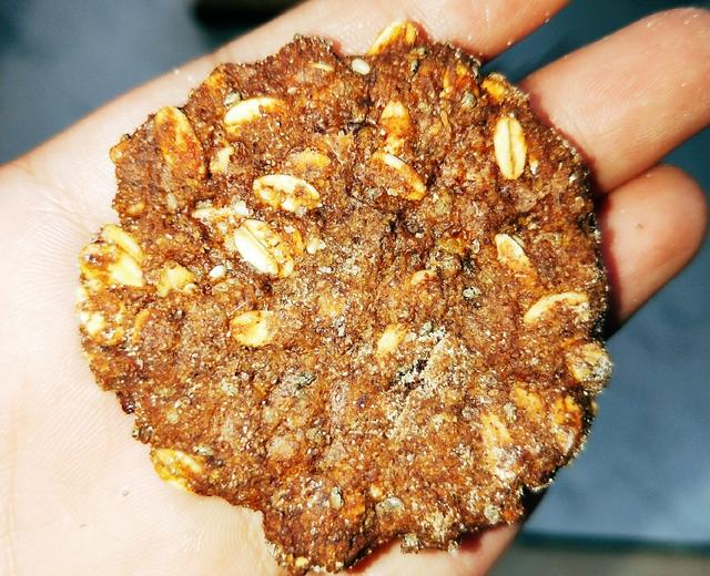 无糖无油香蕉燕麦黑麦饼干的做法