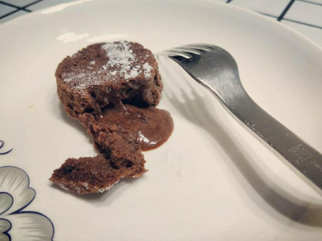 巧克力熔岩蛋糕(全图文超简单)