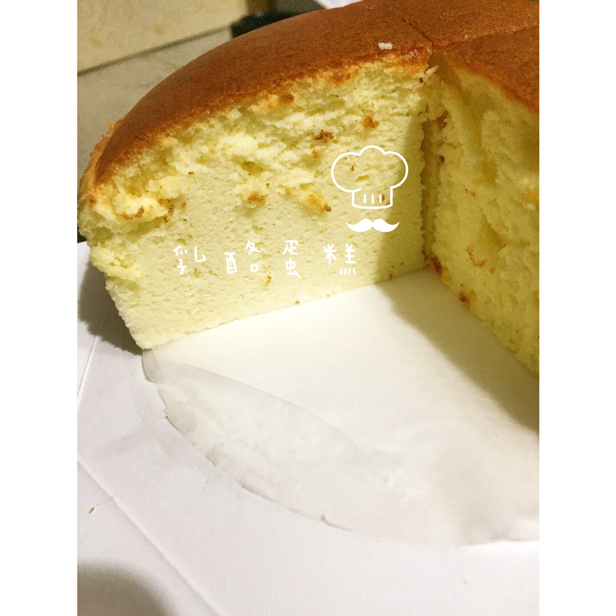 轻乳酪芝士蛋糕6寸#皮黑森林#