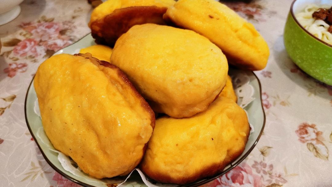 奶香玉米贴饼子平底锅版