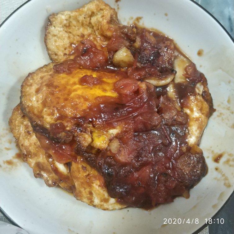 酱汁煎蛋