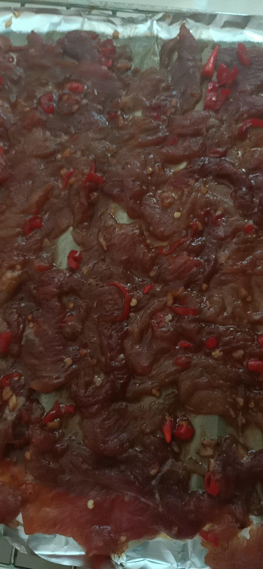 蜜汁猪肉干(烤箱)