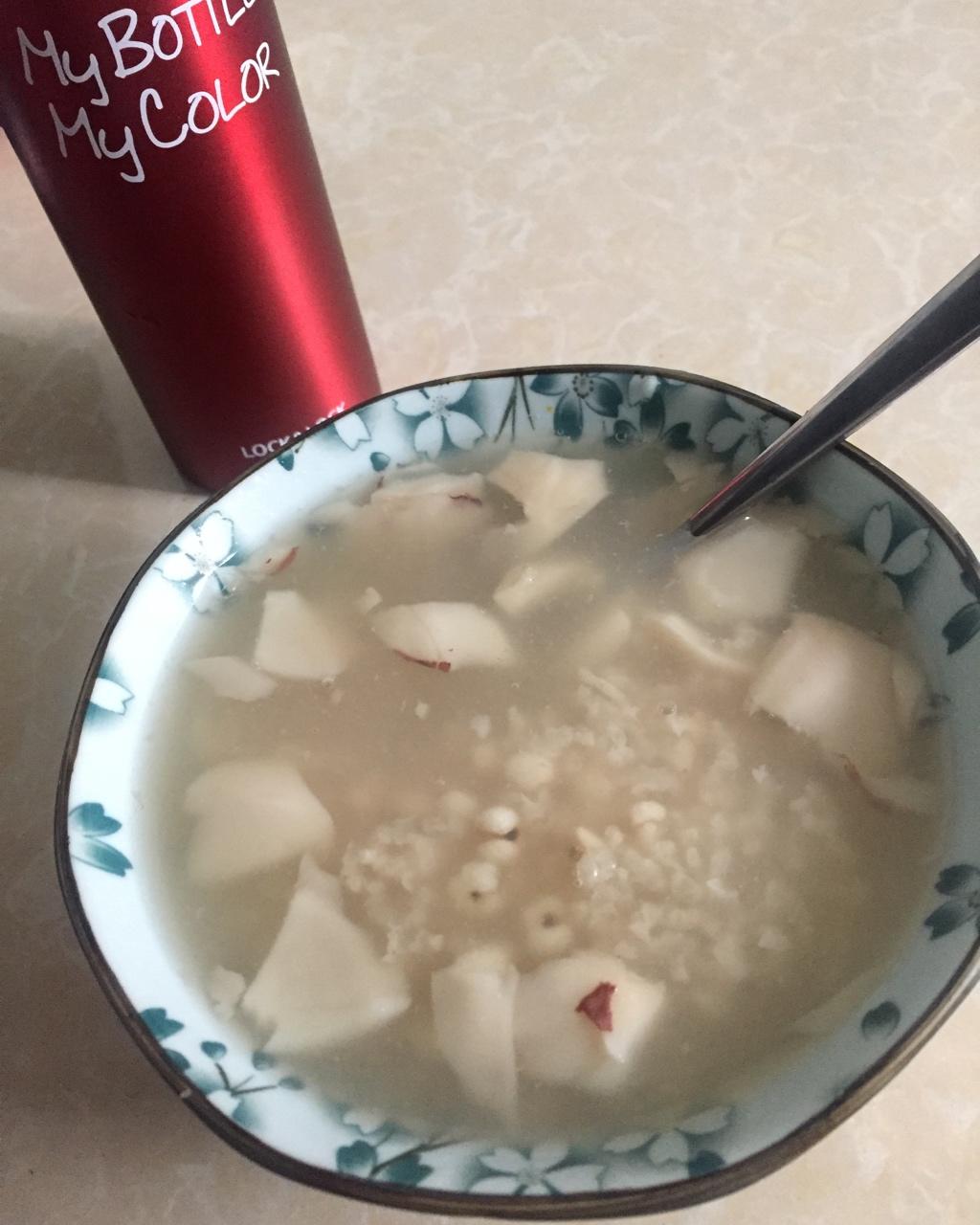 pansyr做的椰肉粥