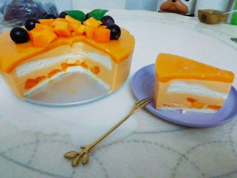 芒果慕斯蛋糕🍰（8寸）
