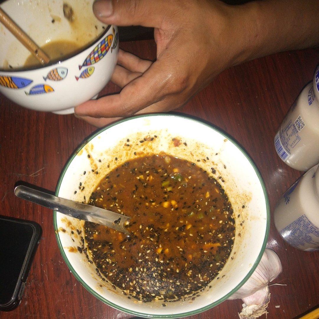 零难度的麻酱拌面皮，好吃到飞