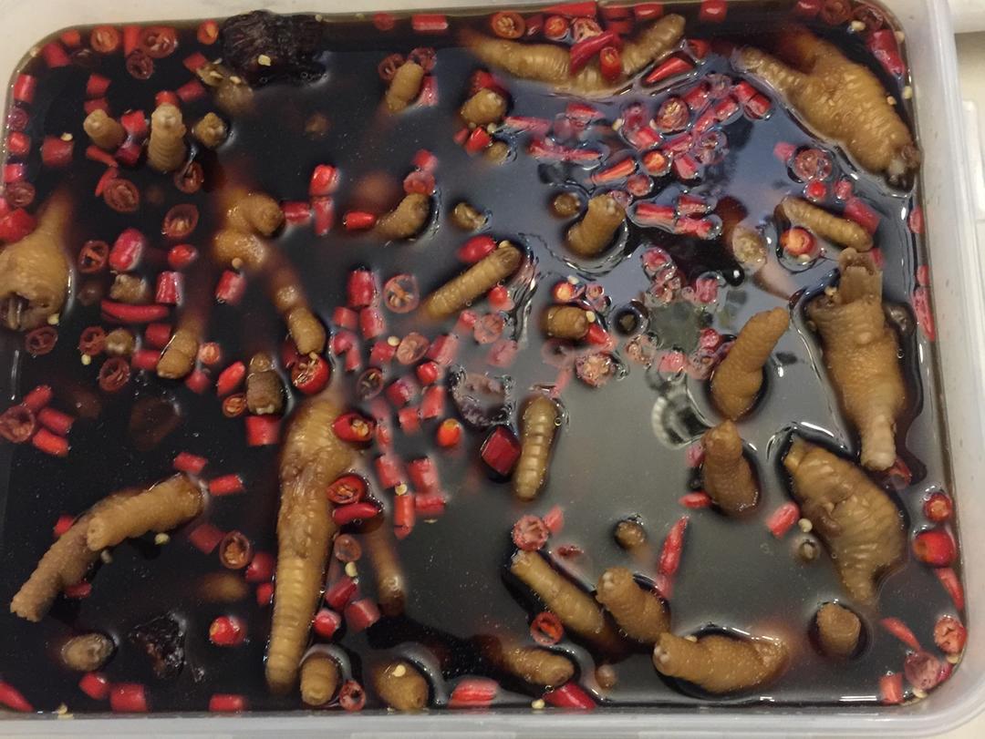 醋泡鸡脚的做法