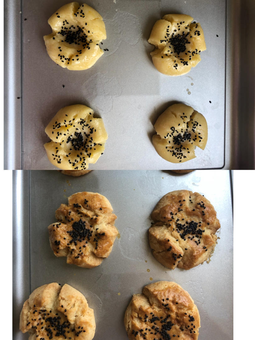 轻轻一按就碎掉的原味桃酥（不输猪油版）