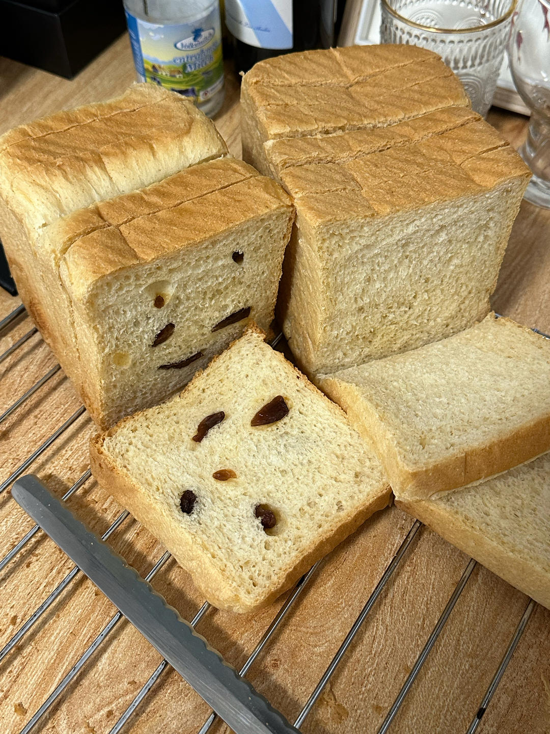 夺命软吐司(๑´ڡ`๑)超软拉丝极速方便的一次发酵吐司