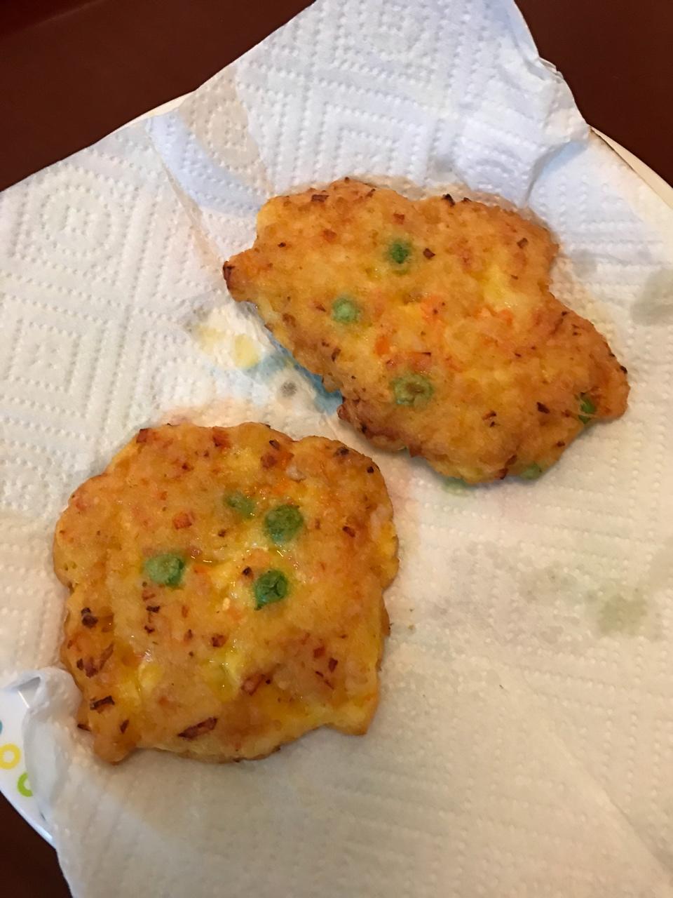 豌豆虾饼