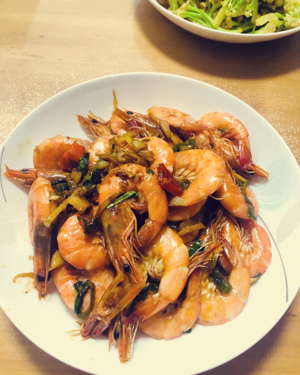 油焖大虾