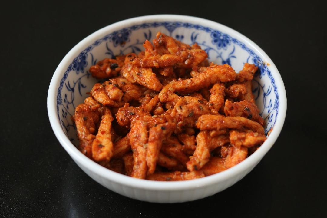 孜然鸡胸肉，低脂低卡好吃无压力。