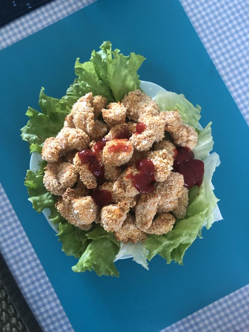 无油低卡香酥鸡块