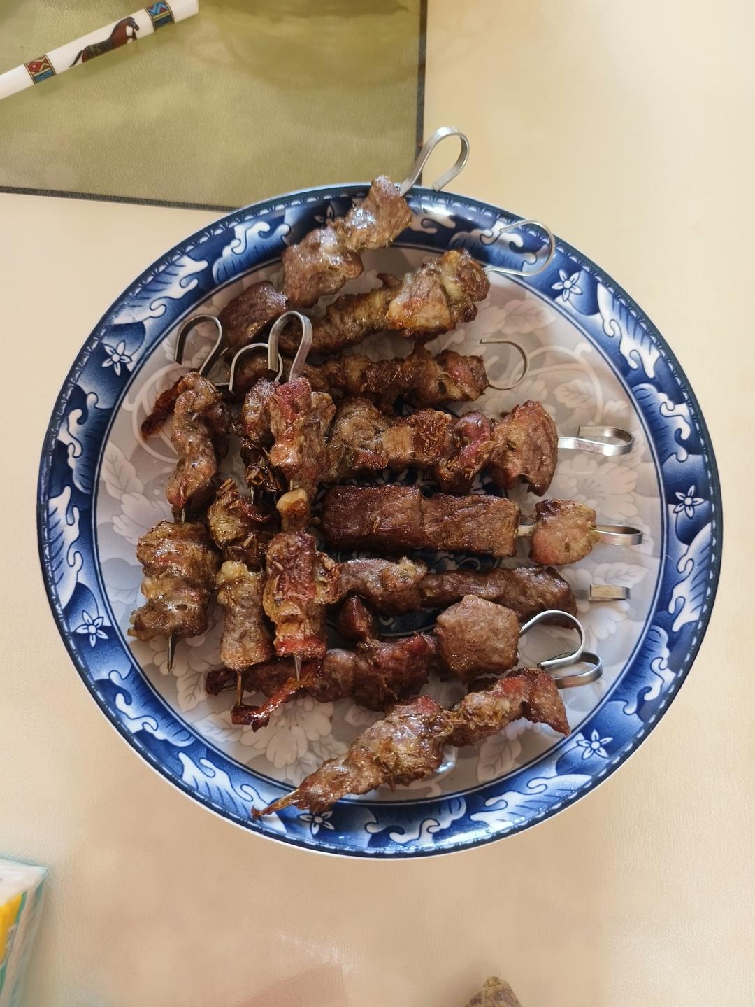 烤箱版新疆羊肉串