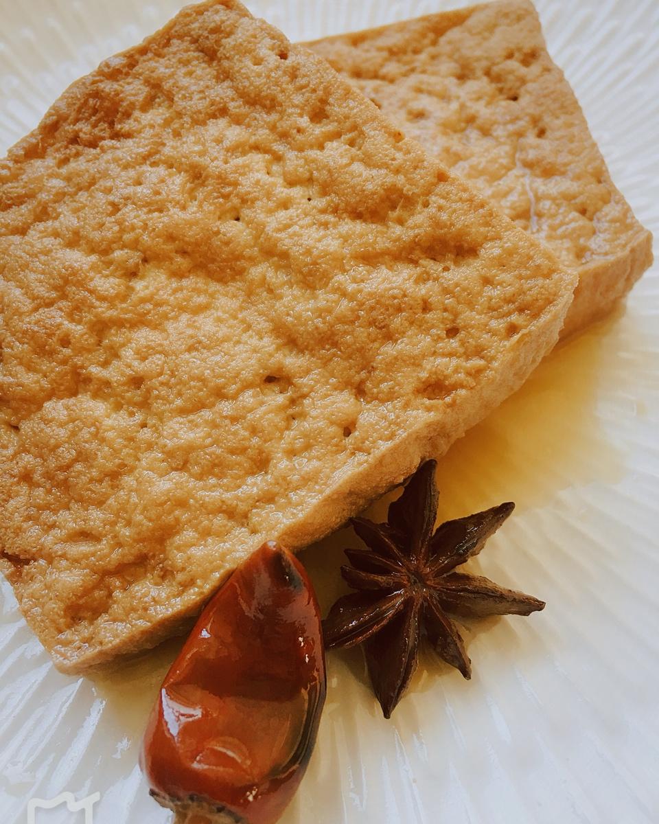 然然的美味做的五香卤豆腐