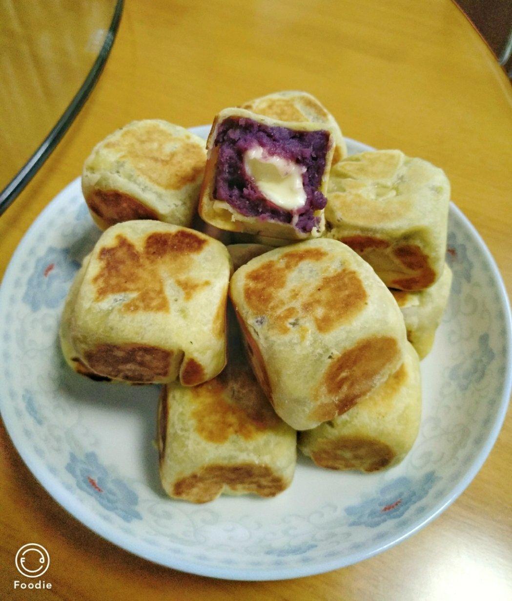 【爆浆紫薯仙豆糕】