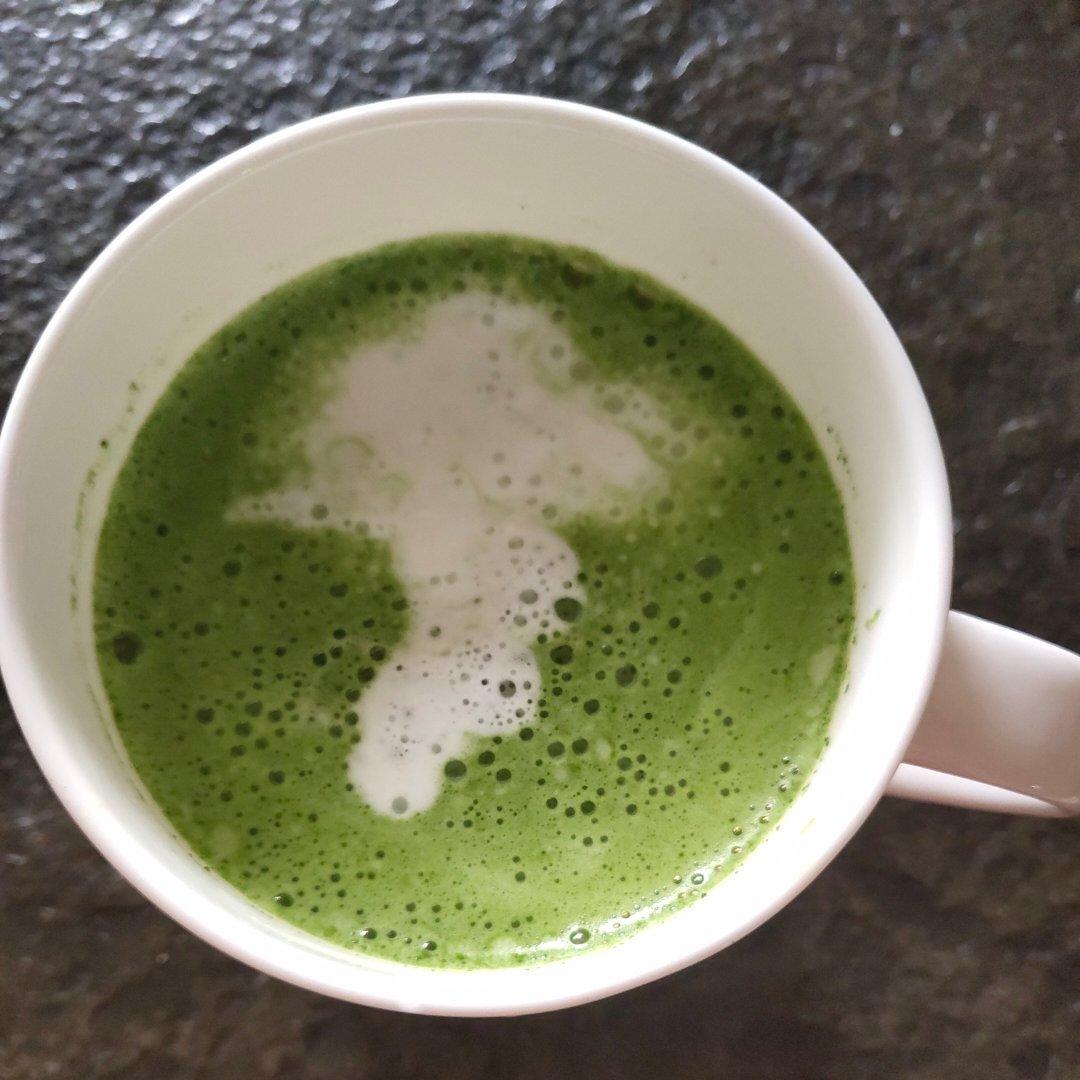 抹茶拿铁（就是练习记录，不是严谨的食谱~）