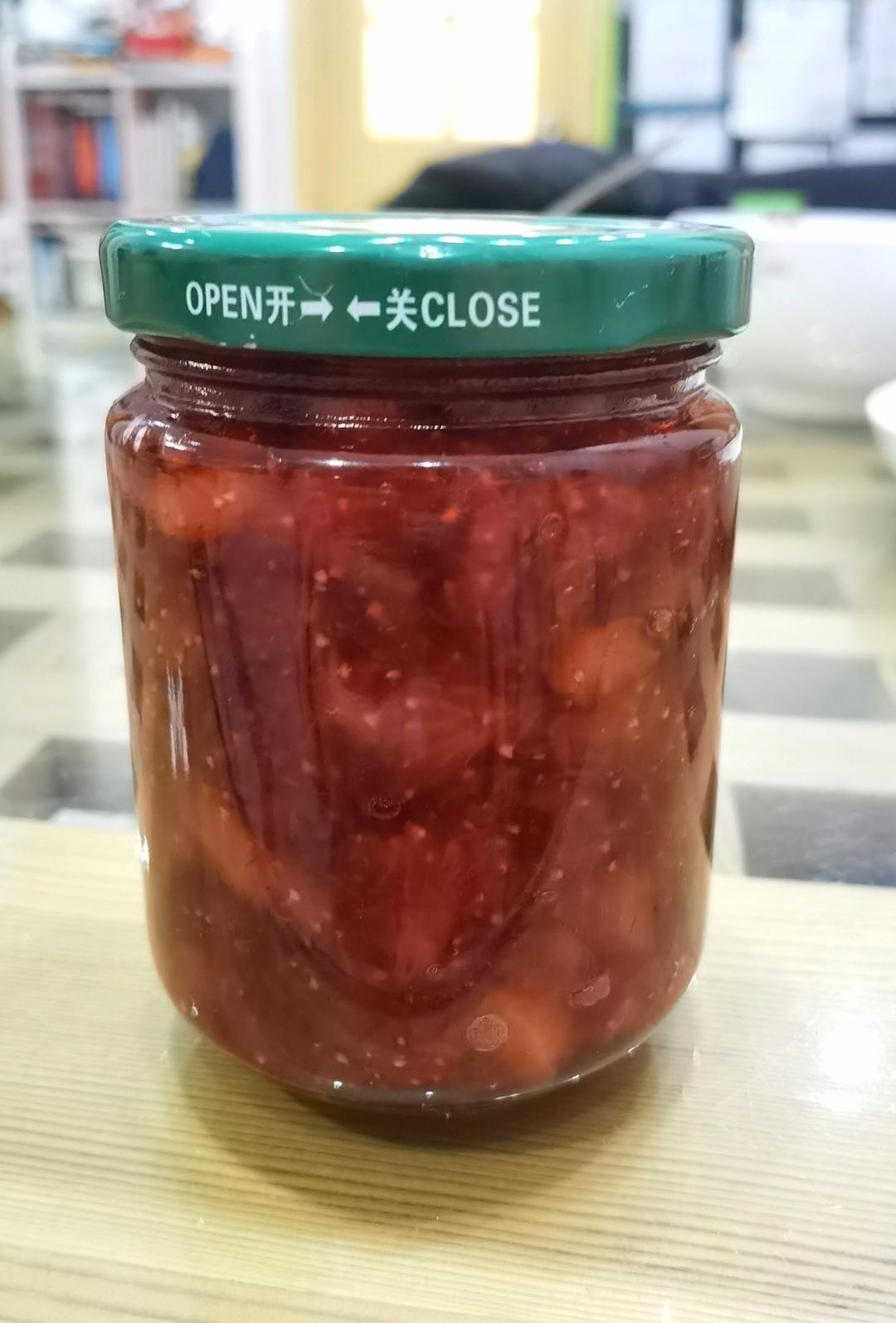 自制无添加草莓酱