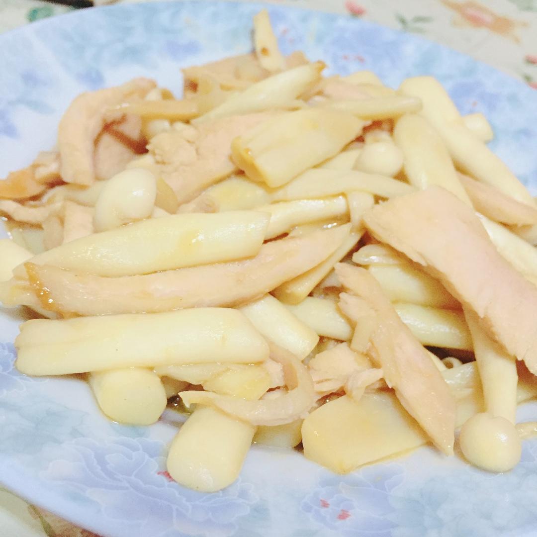 鸡丝海鲜菇