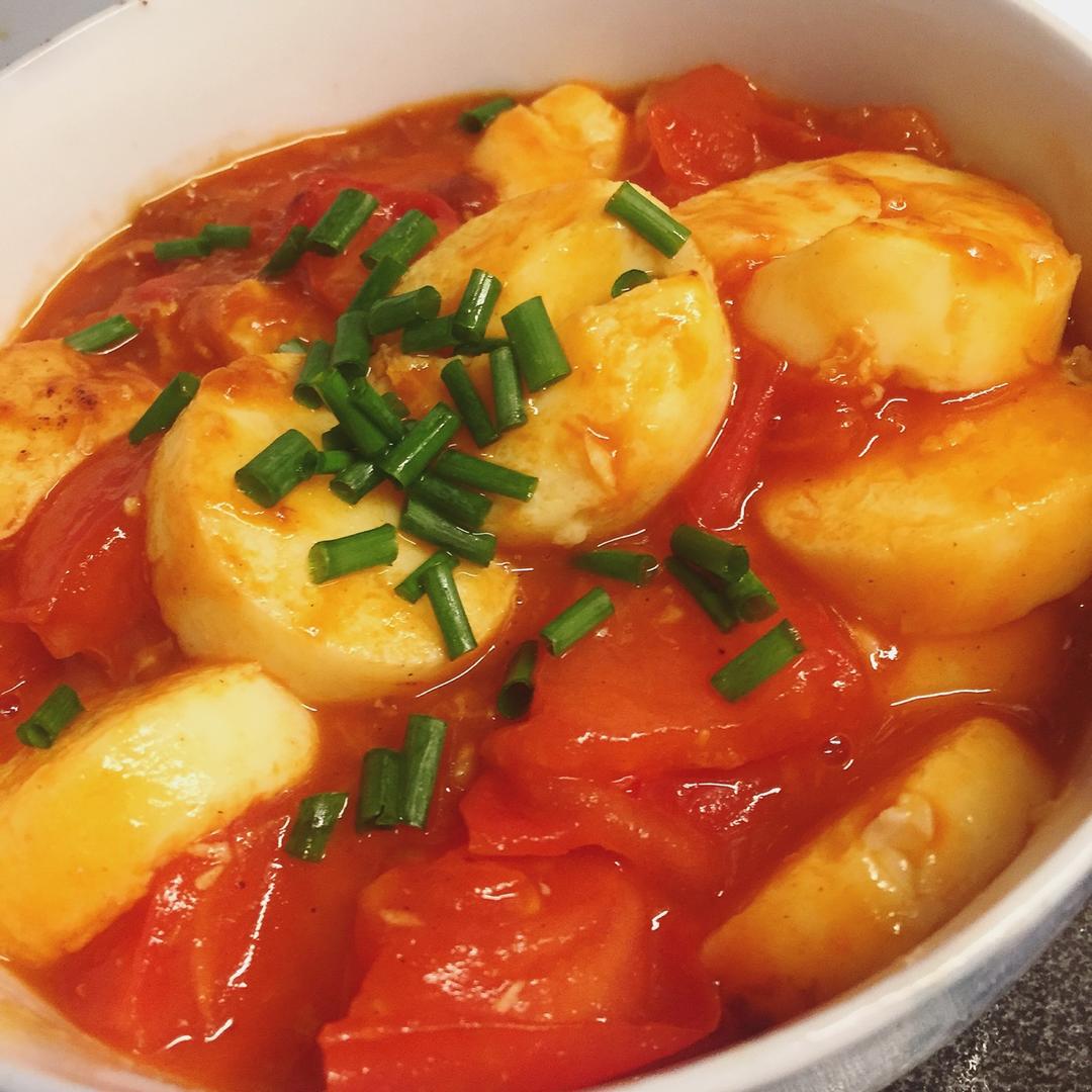 茄汁玉子豆腐