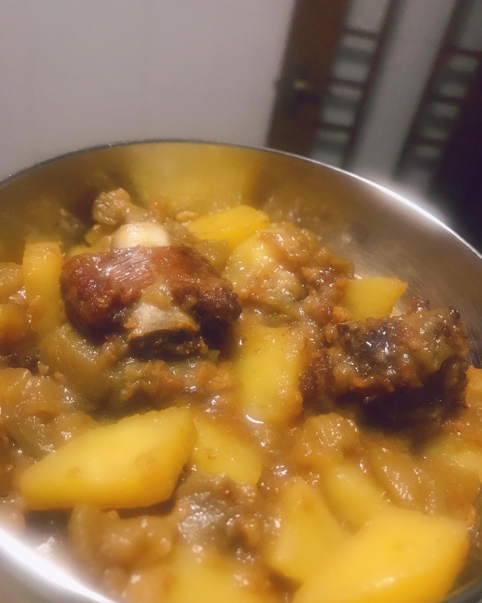 土豆炖茄子(东北菜)