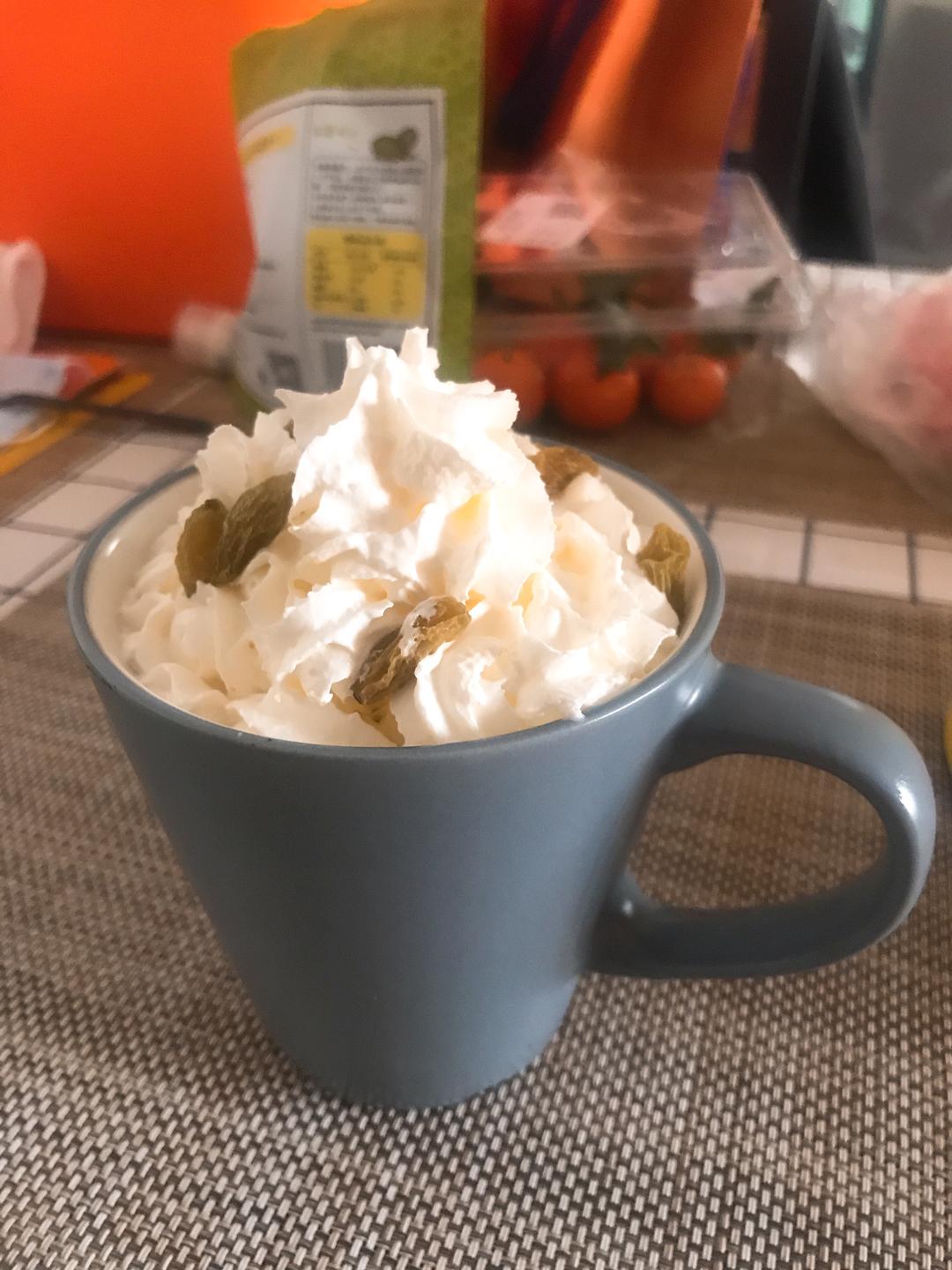 喷射奶油拯救饮品