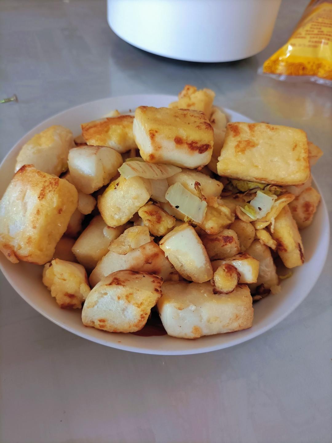 鸡蛋炒馒头丁