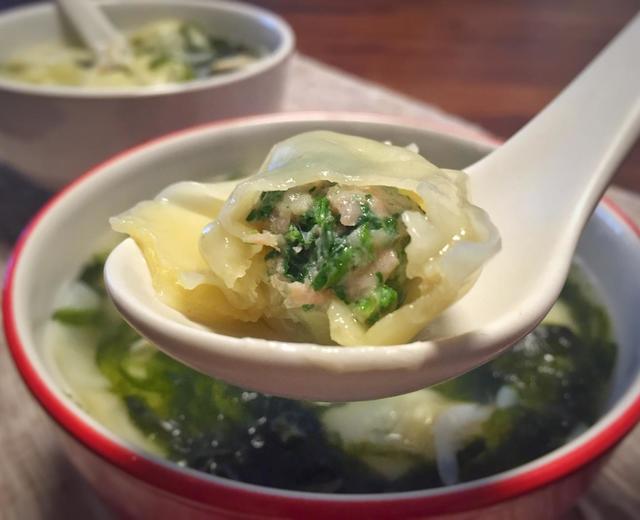 菊叶馄饨/菊花脑馄饨