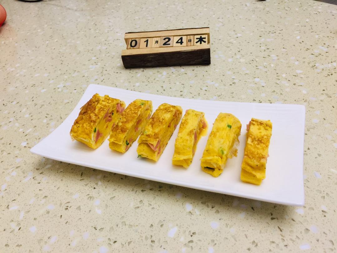 火腿芝士厚蛋烧