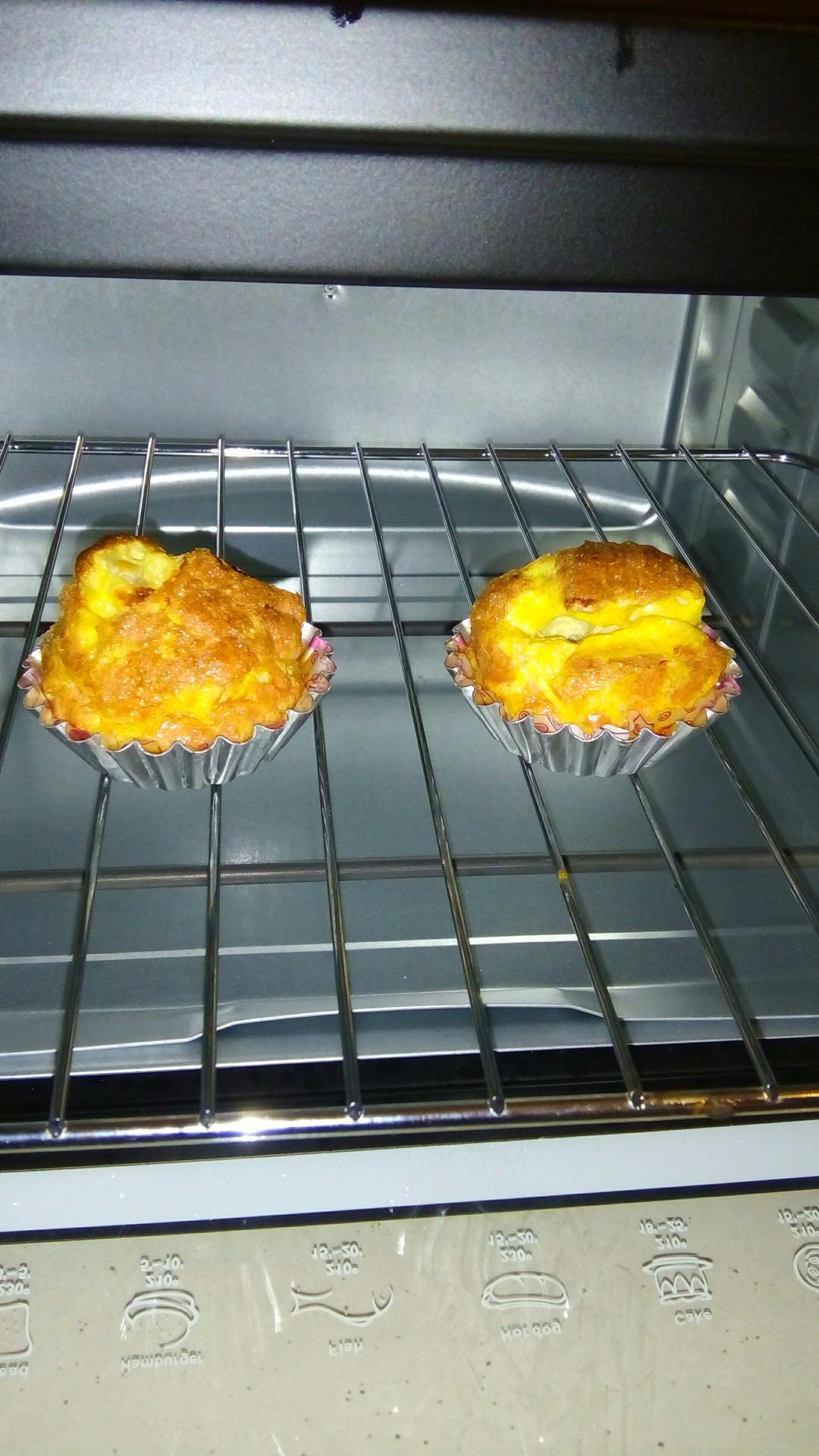粗暴芝士火腿烤鸡蛋的做法