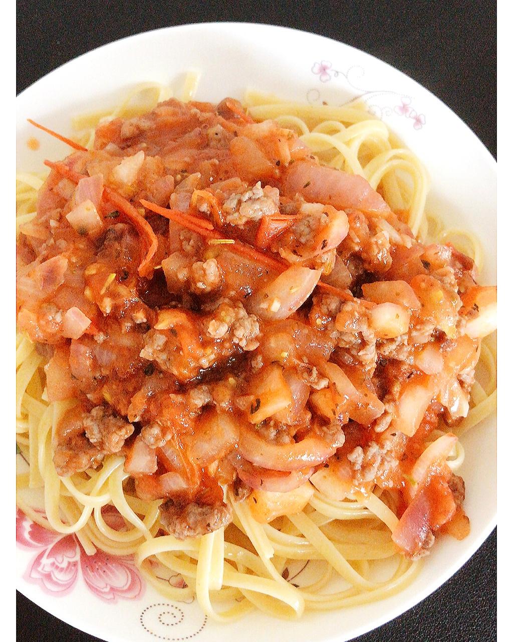 【番茄肉酱意面】