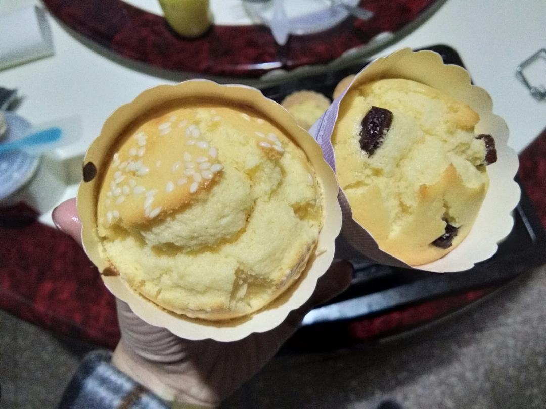 不会回缩的纸杯蛋糕