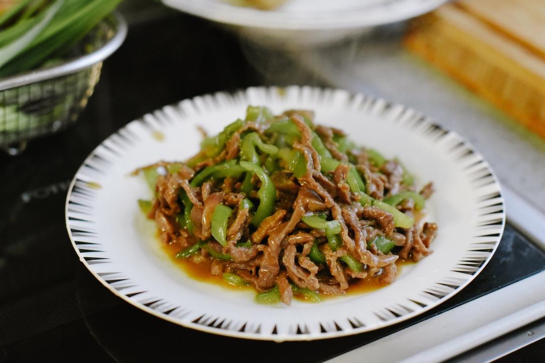 青椒炒肉丝