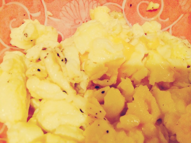 美式炒蛋 scrambled eggs