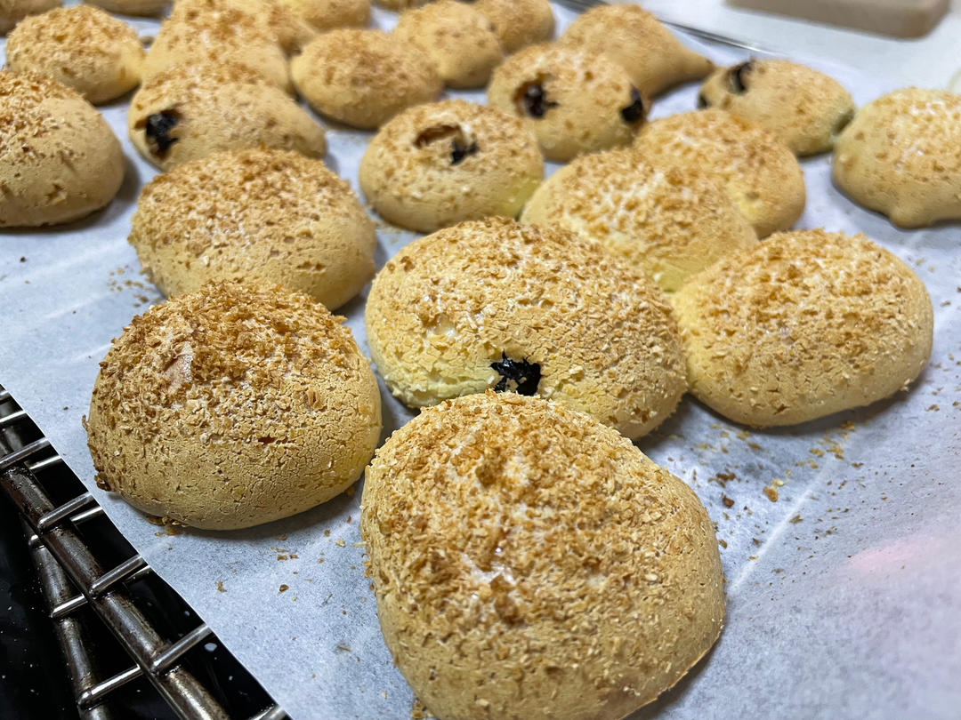 不用预拌粉的手指麻薯包💯成功