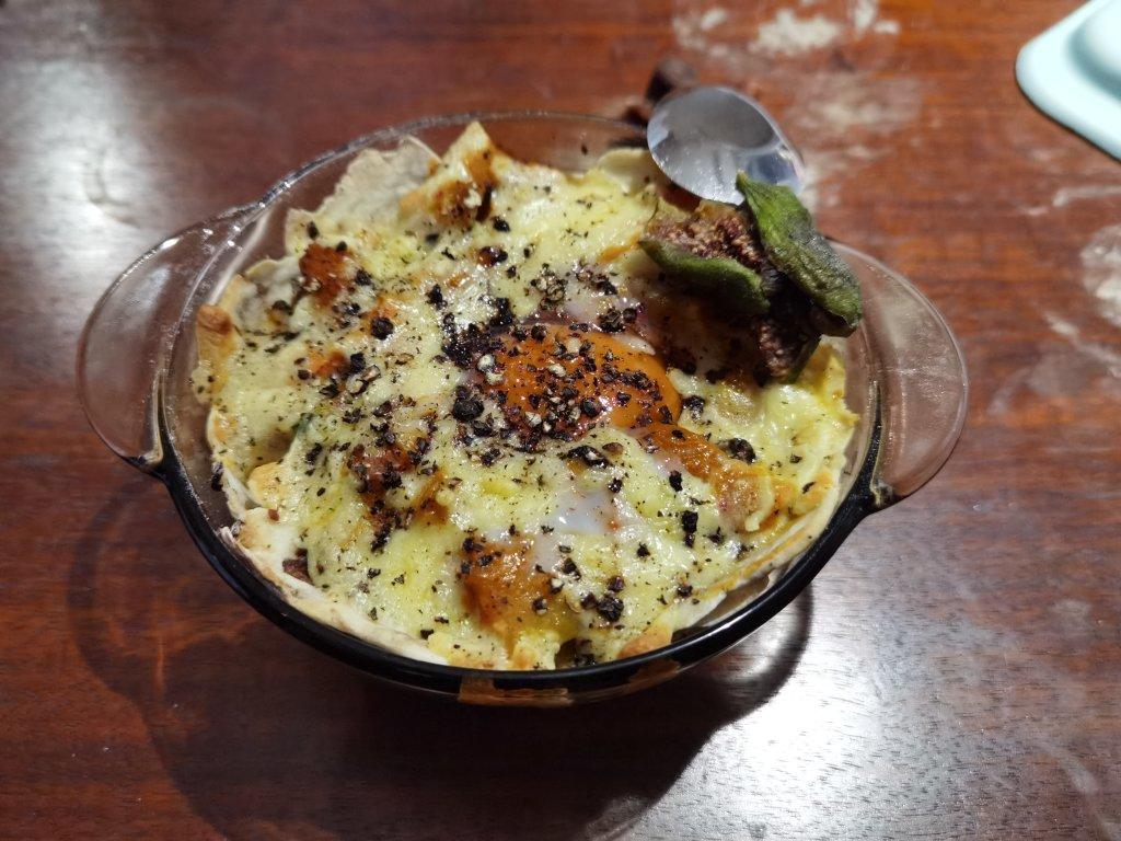 辣白菜南瓜火腿深盘卷饼pizza【健康一锅端】