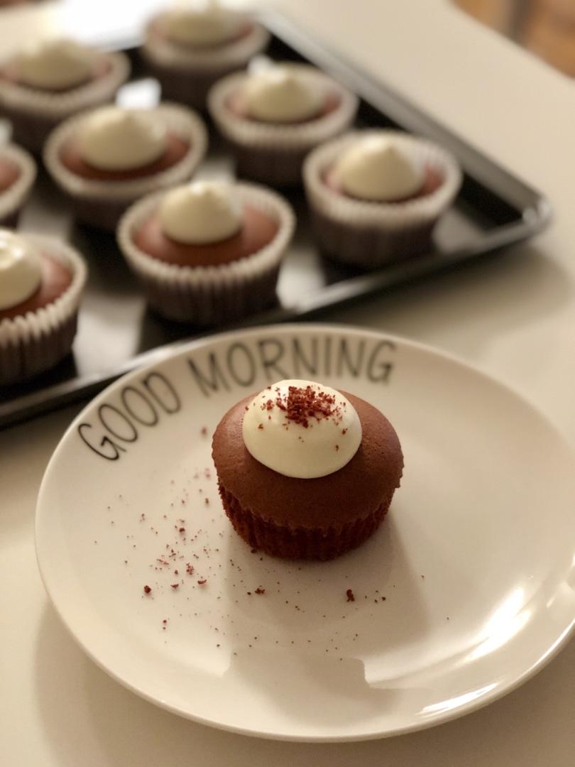 暖心红丝绒蛋糕［6寸绵软戚风版 ］