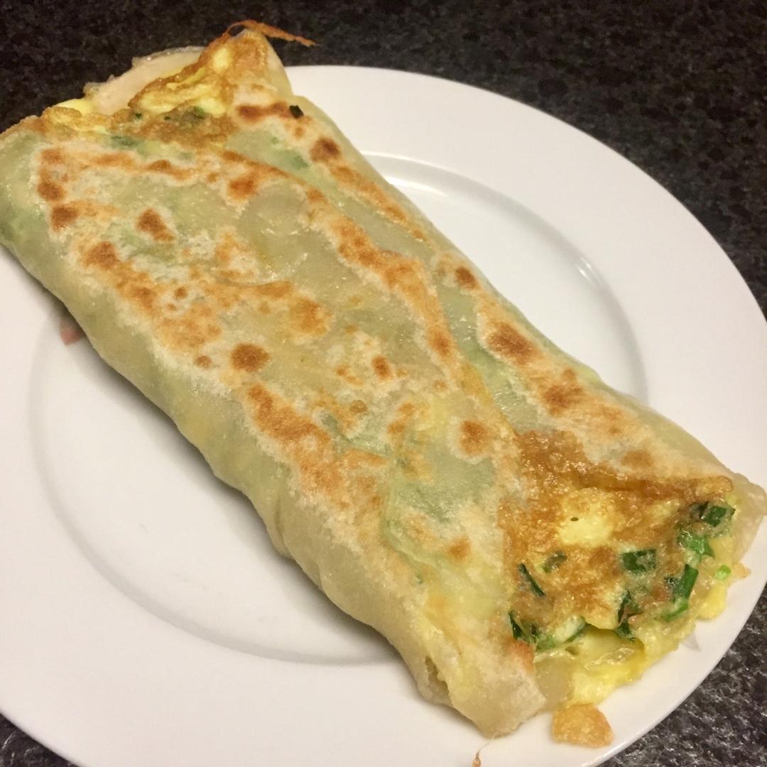 韭菜鸡蛋饼