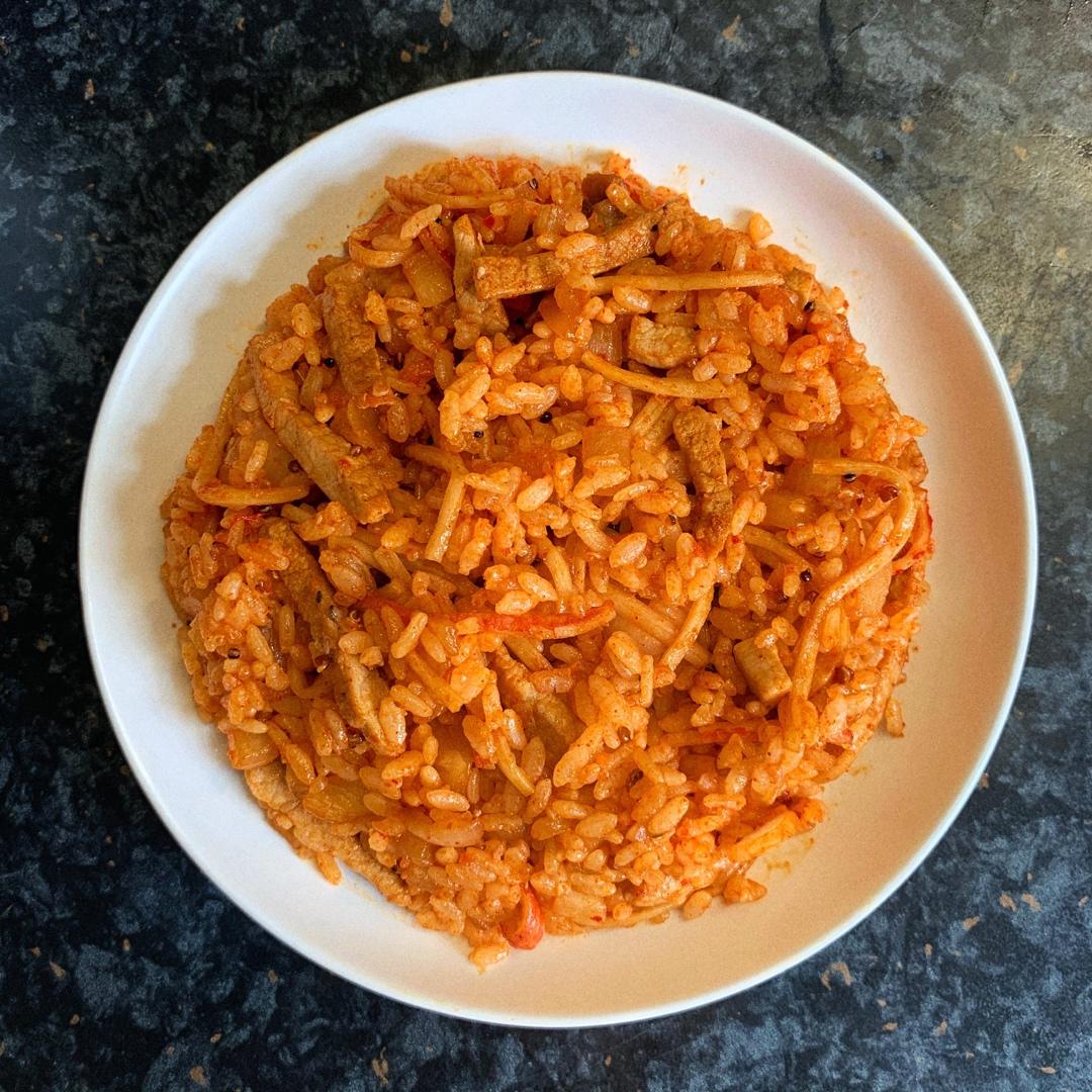 辣白菜肥牛炒饭