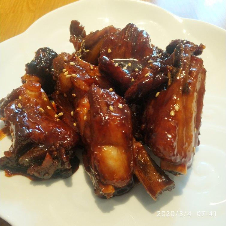 懒人版糖醋排骨