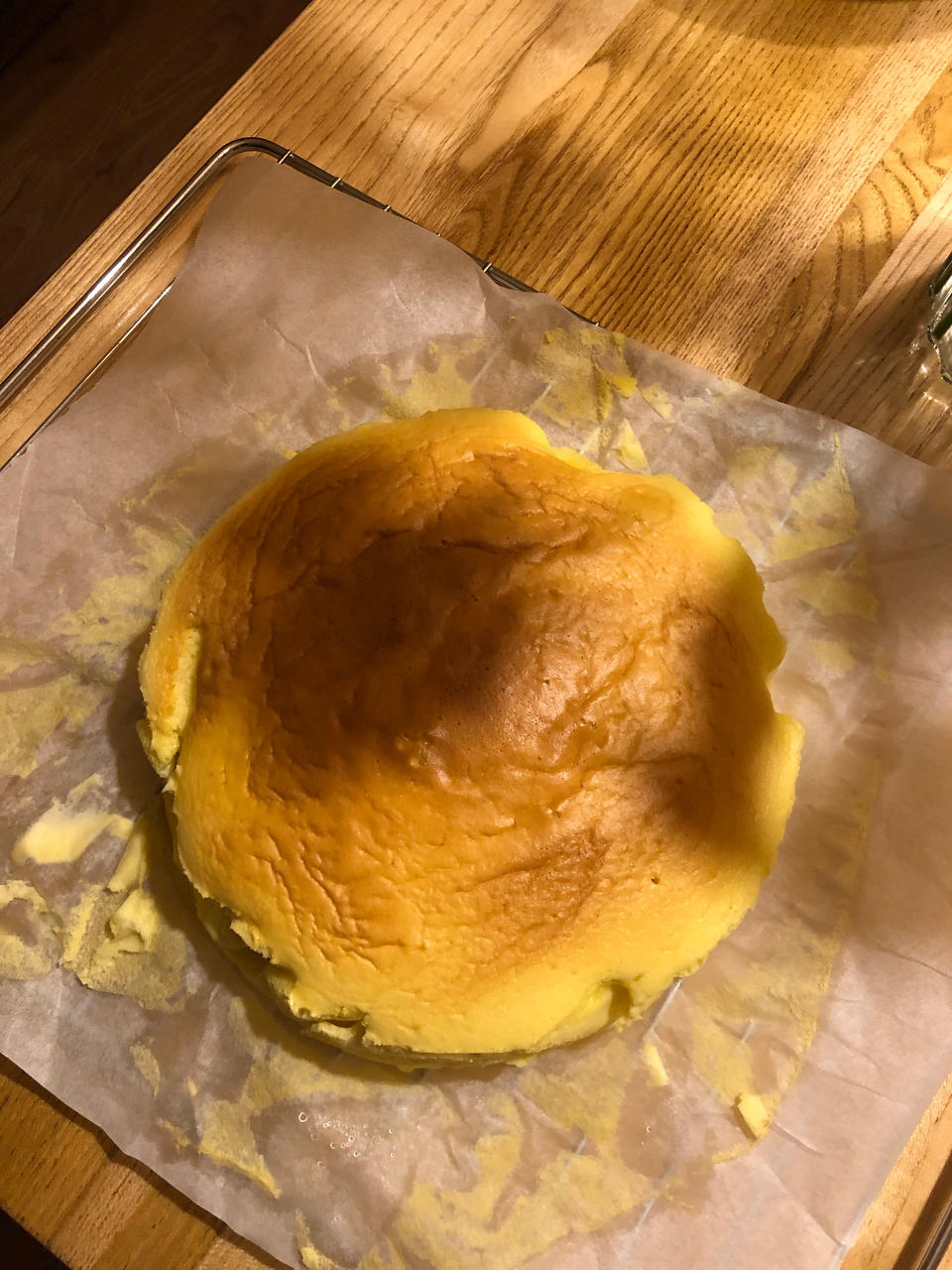 8寸轻乳酪蛋糕不开裂不缩腰